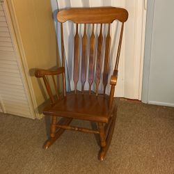 Wooden Rocking Chair