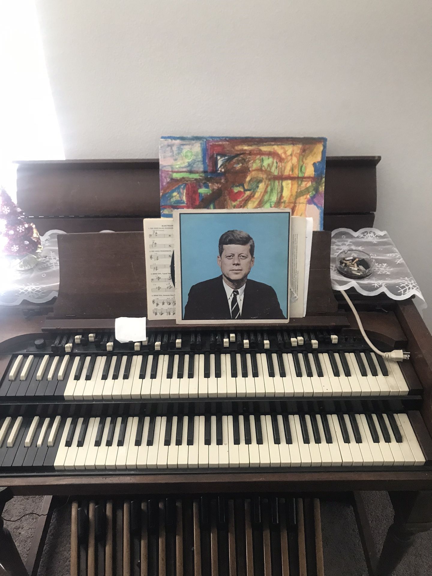 Hammond BV Organ w/working Leslie 45