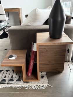 Brand New House of Leon Ojai Valley Side Table – Walnut (Unopened)