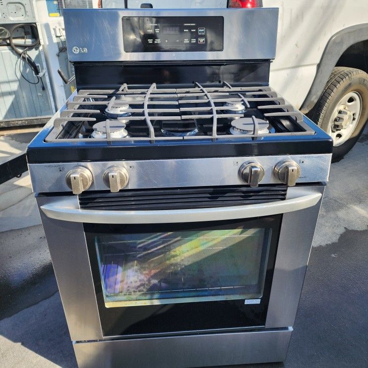 LG STAINLESS STEEL GAS STOVE
