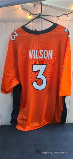 Nike Russell Wilson #3 Denver Broncos Jersey