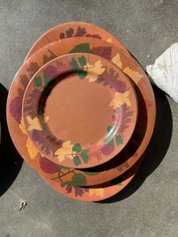 Thanksgiving Plate Set
