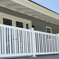 White Vinyl/PVC Railing 