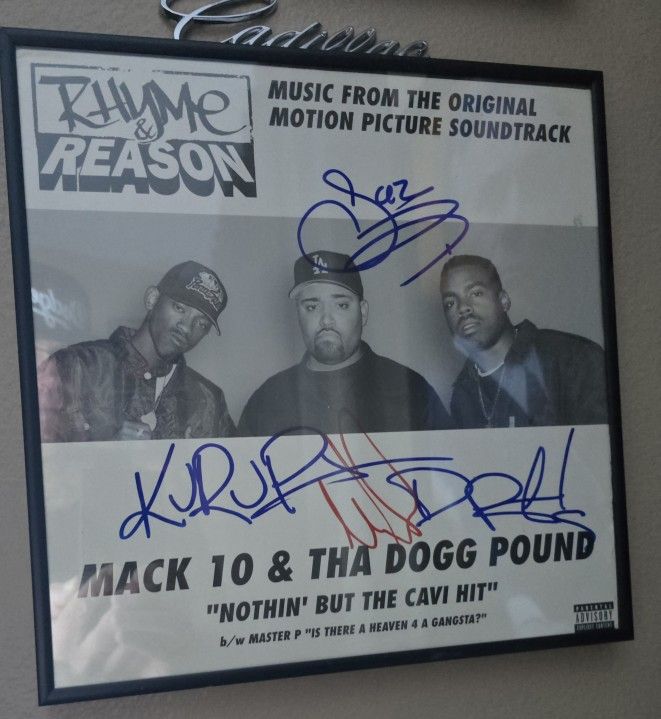 Og Rhyme & Reason From 94 Mint Autographed From Kurupt Mack 10 And Dazz Authentic. 