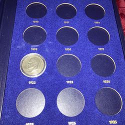 Morgan And Peace Silver Dollar Display Box - No Coins-