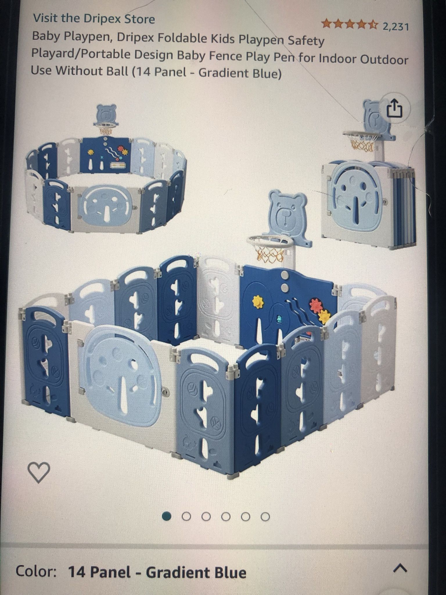 Baby playpen