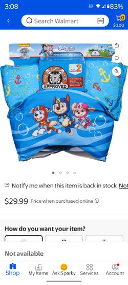 Paw Patrol Floatation Device For Youth 
