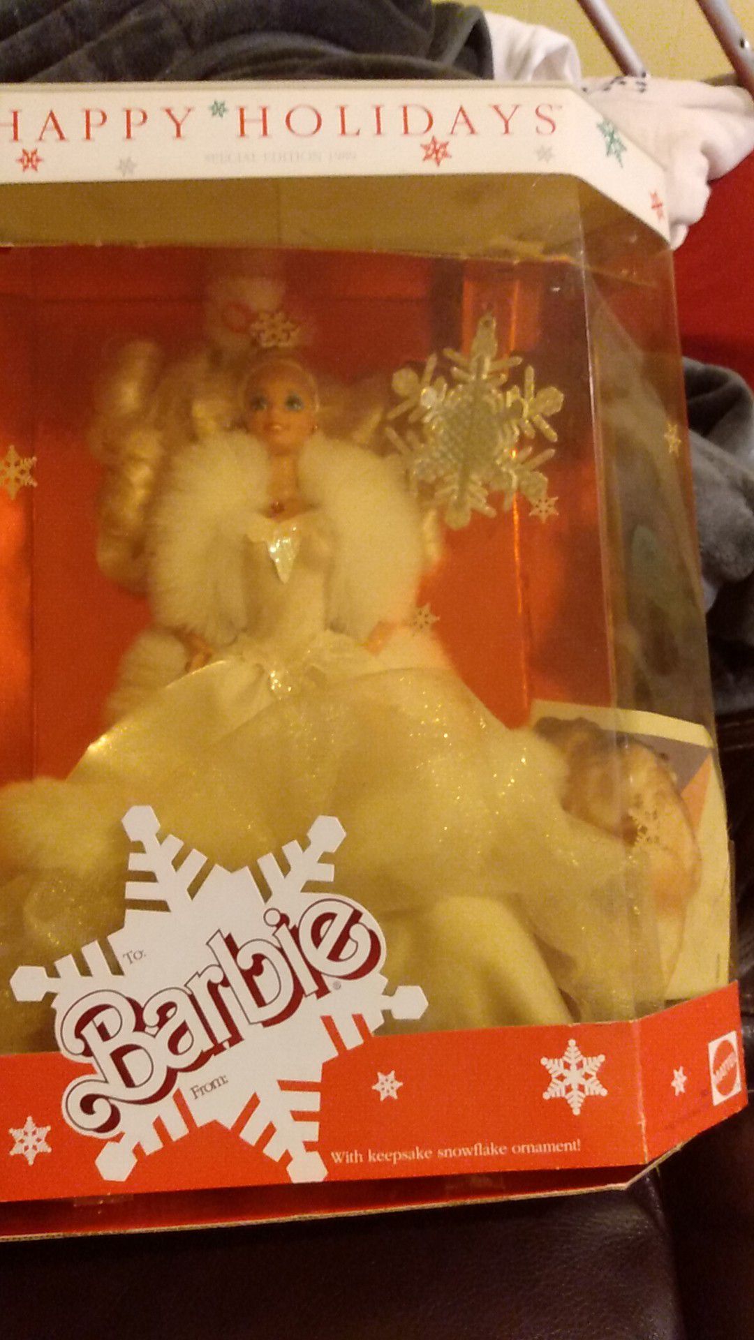 Special Edition Holiday Barbie from 1989