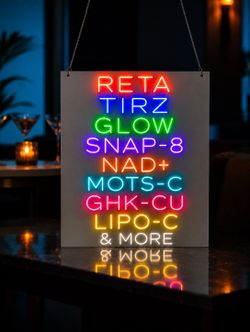 Peptidez LED Lights Display