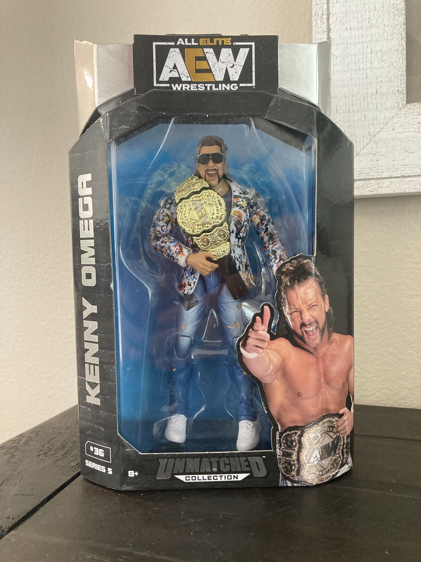 AEW Wrestling Unmatched Collection Kenny Omega #36 Ser 5 - 2022 Jazwares