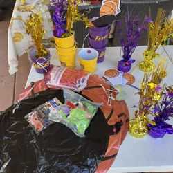 Lakers Team Party $15 I Also Have Like A Lakers Basketball Cooler That Price Is Separate