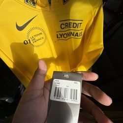 Nike 2001 Tour De France Yellow Jersey Credit Lyonnais Team 