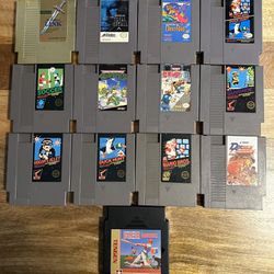 NES Game Lot Nintendo