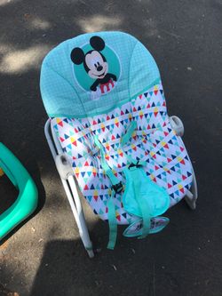 Mickey baby rocker sleeper