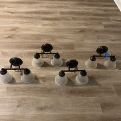 4 Bathroom Vanity Light 