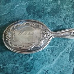 Vintage Reed & Barton Child's Mirror