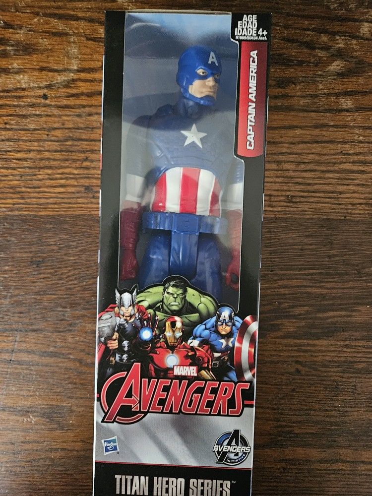 Marvel Captain America Titan Hero Series 12 Inch ACTION Figure