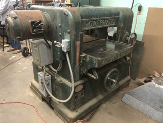 Powermatic 25" Planer