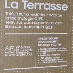 Samsung 65” QLED The Terrace Outdoor TV