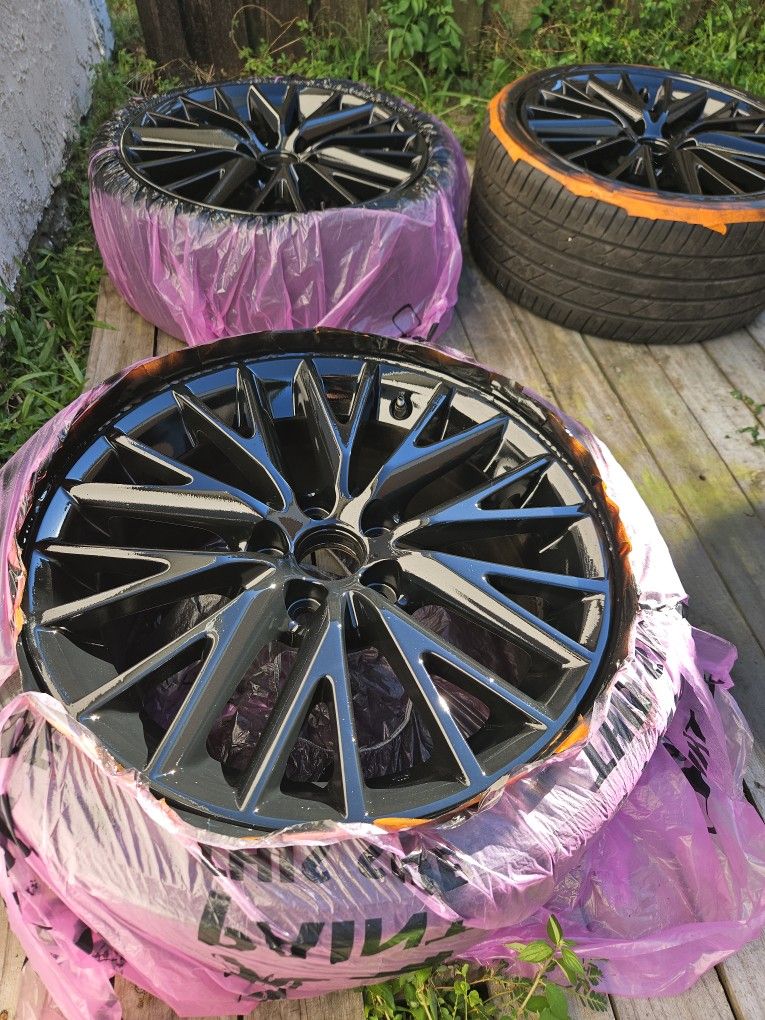 Rims/headlight/chrome/taillight/tint/pdr/bumper