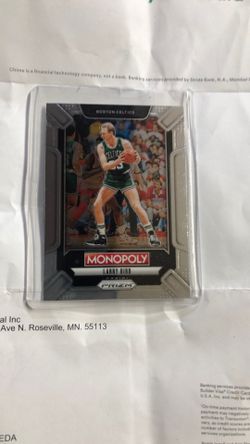 Larry Bird 2024-25 Panini Prizm Monopoly Card