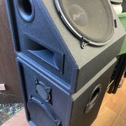 Pair Of Large Pro studio Speakers