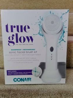 NEW! Conair True Glow Facial Brush Kit