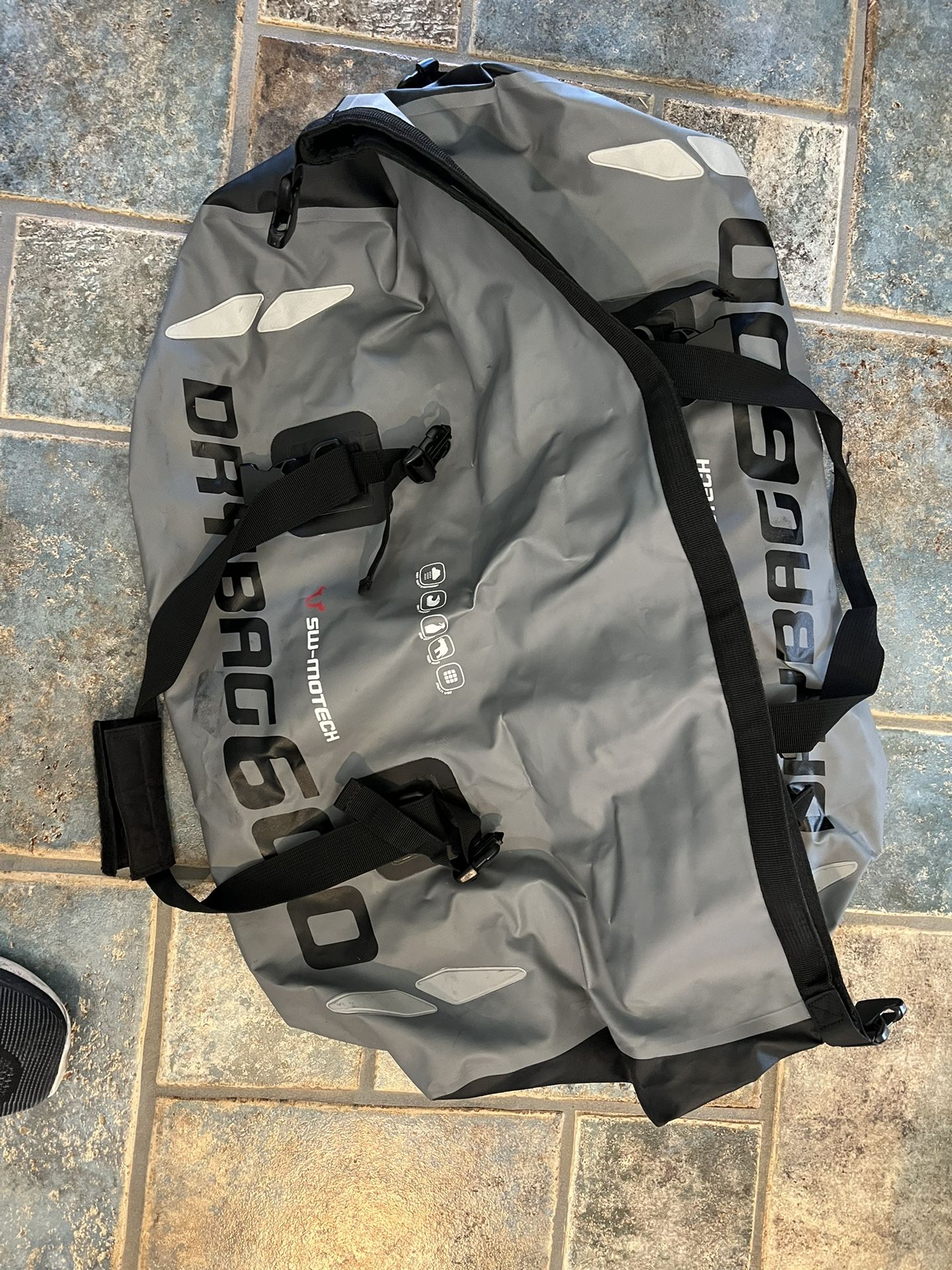 Waterproof Bag. Motorcycling Tailbag Or Just Duffle Bag For Travel