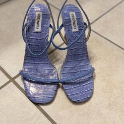 Steve Madden Sky Blue Heels