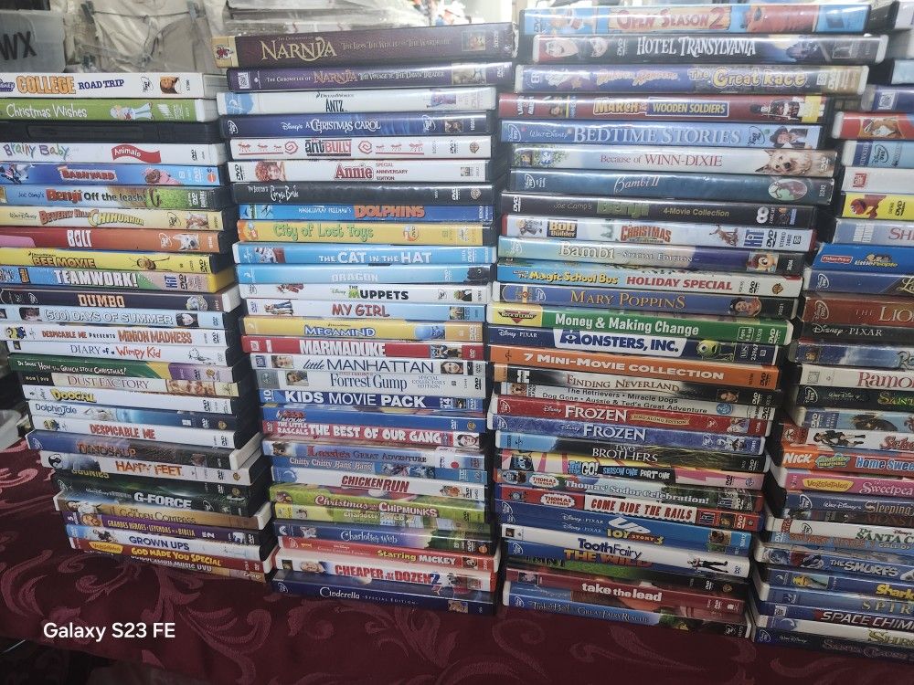 1,250 Dvd BUNDLE