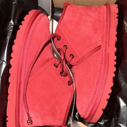 Red Uggs Size M5 DS