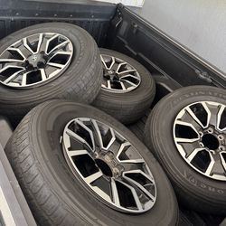OEM TRD wheels 17”