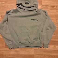 Dark Oatmeal Essentials Hoodie