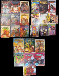 Vintage Elfquest Comic Book Lot Clean Rare  