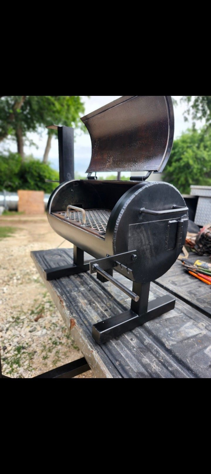 Small Tail Gate BBQ Pit ¼ Thick