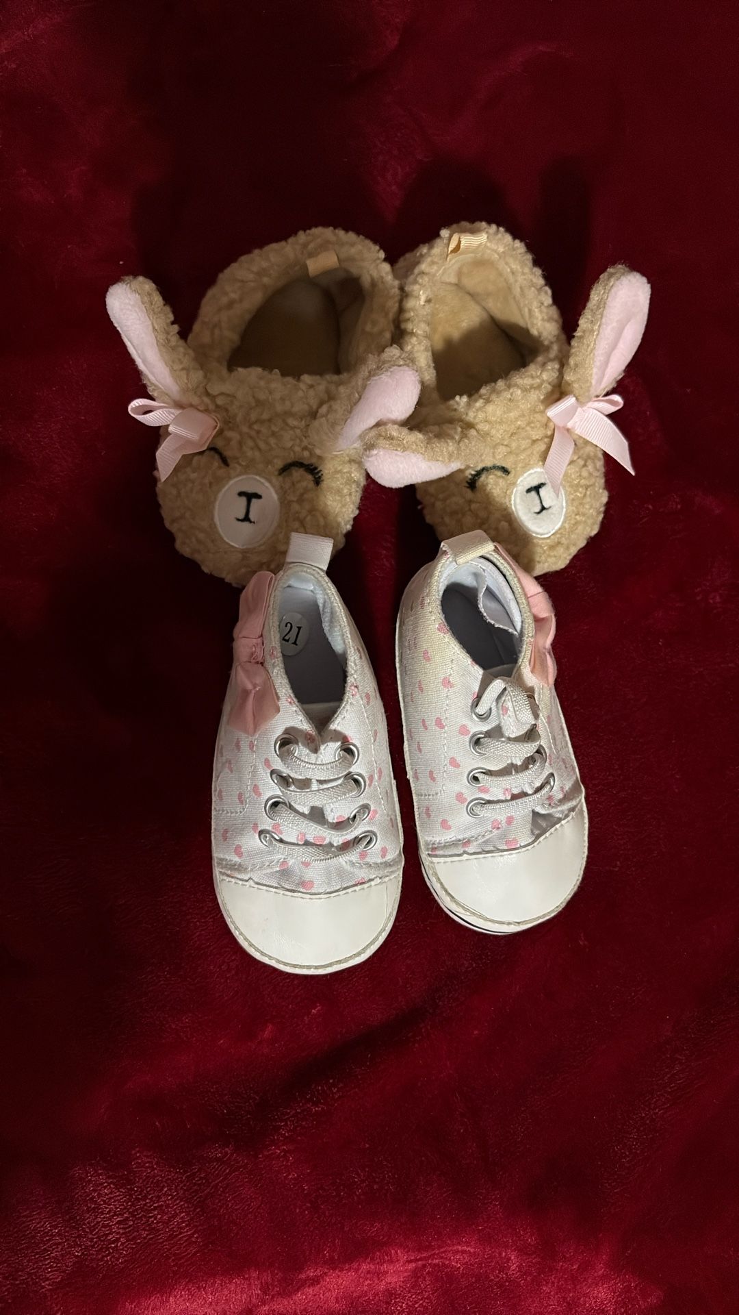 Baby Girl Sleeping Shoes Size 3 