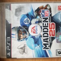 Madden 25 on Playstation 2