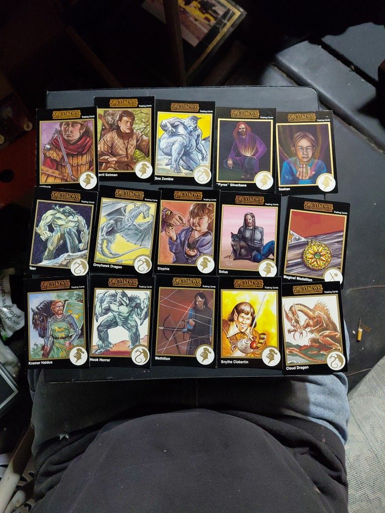 Greyhawk Adventure Trading Cards