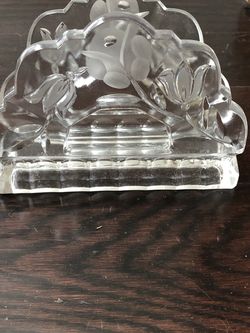 Crystal Napkin Holder