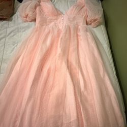 Pink Dress Really Pretty Willing To Take Offers