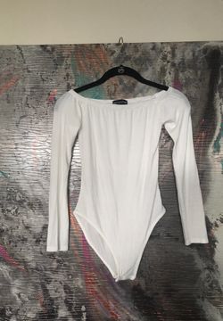 White bodysuit top