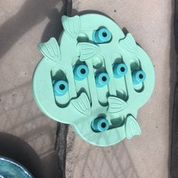 Outward Hound Nina Ottosson Dog Hide N' Slide Dog Puzzle Interactive Treat Puzzle Dog Enrichment Dog Toy, Level 2 Intermediate, Green, Composite