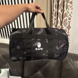 brand new bape duffle bag 