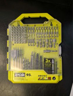 RYOBI Drill and Impact Drive Kit (95-Piece) – New