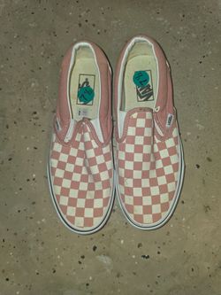 Vans Classic Slip-On Checkerboard Sneakers Size 7.5