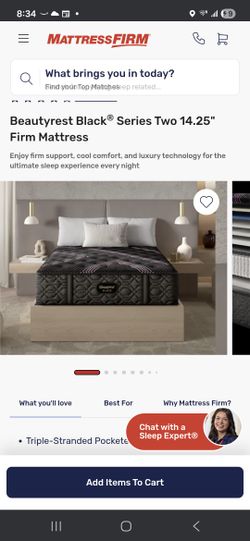 New King Beautyrest Black Series 2 Firm Mattress, 3700 Retail, Free Delivery