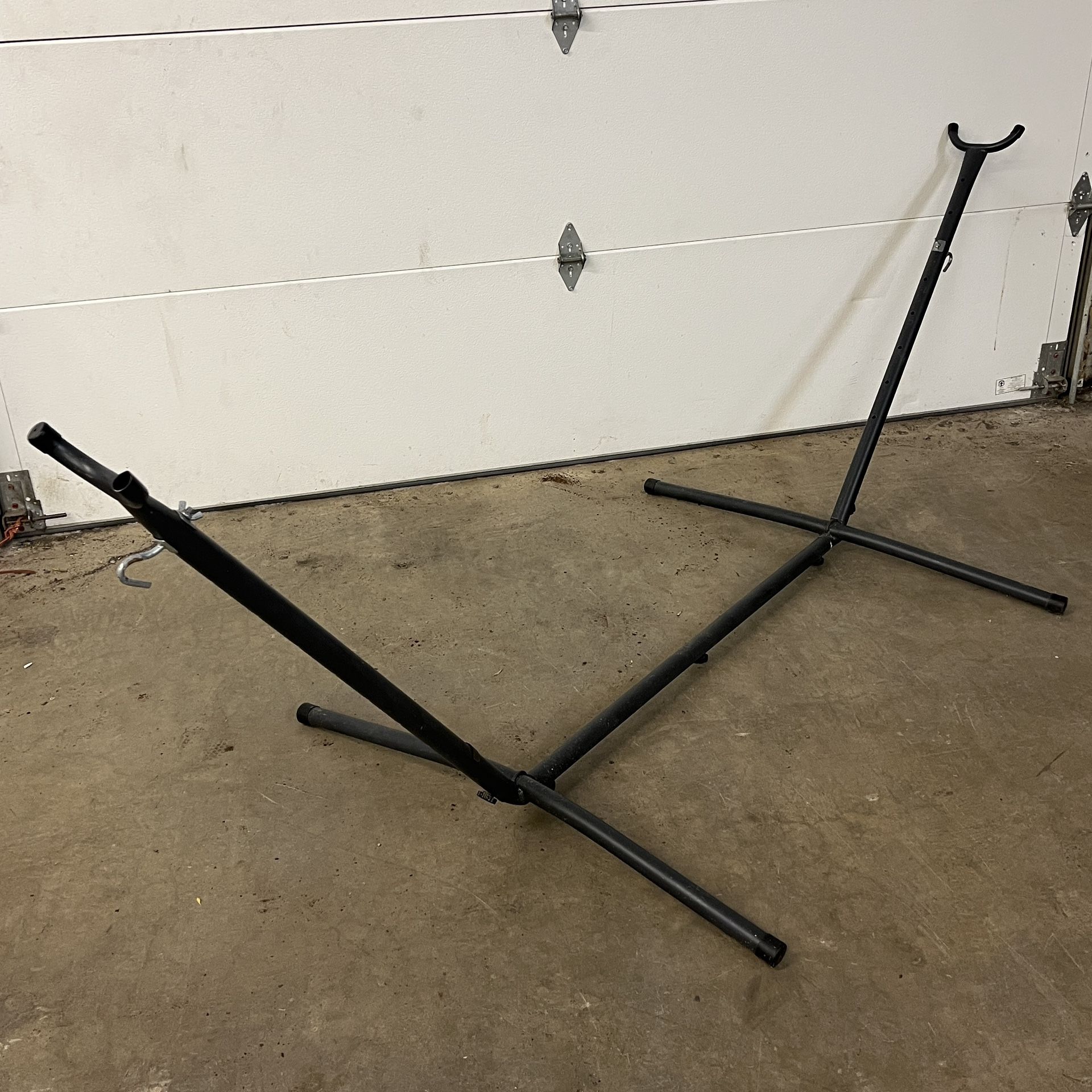 Vivere UHS9 Universal Space-Saving Steel Hammock Stand, 9-Feet, Charcoal. Free to ask, I reply