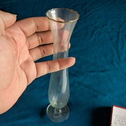 Thin Gold Ring Vase