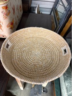 Basket/tray basket/shallow basket/large tray basket