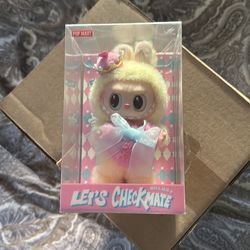 Labubu lets checkmate new in unopened box